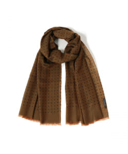 ▲Begg x Co / WISPY HANOVER カシミヤ ドットストール