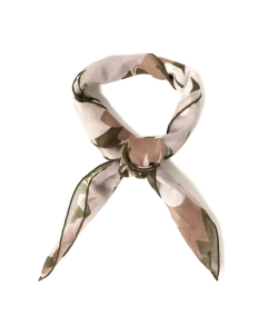 ▲PAOLO ALBIZZATI / コットン フラワープリント ネッカチーフ