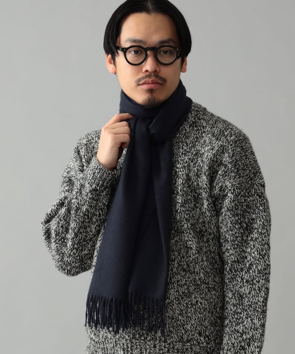 BEAMS F（ビームスF）Johnstons of Elgin / カシミヤ ソリッド