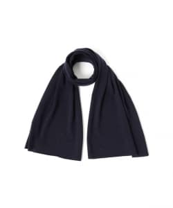 Johnstons of Elgin / カシミヤ ニット ソリッド ストール