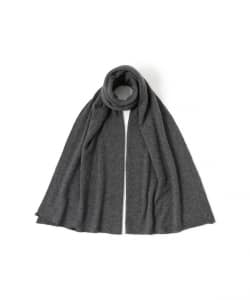 Johnstons of Elgin / カシミヤ ニット ソリッド ストール