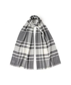 Johnstons of Elgin / ウール ツイル チェック ストール