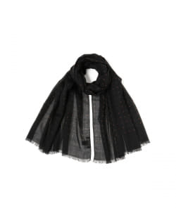 ▲Holliday & Brown / ウールシルク ドットストール