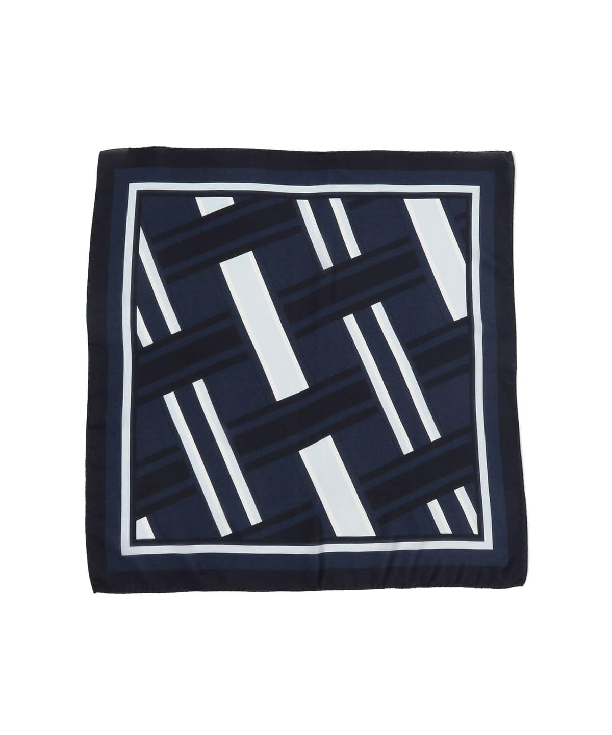 BEAMS F（ビームスF）REGAGLIA / シルク ジオメトリック柄