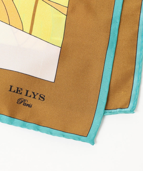 LELYS / シルク プリント ネッカチーフ