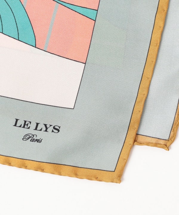 LELYS / シルク プリント ネッカチーフ