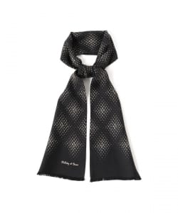 Holliday & Brown / シルク ジオメトリック柄 スカーフ