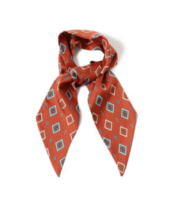 【別注】Dieffe Kinloch / シルク プリント ネッカチーフ