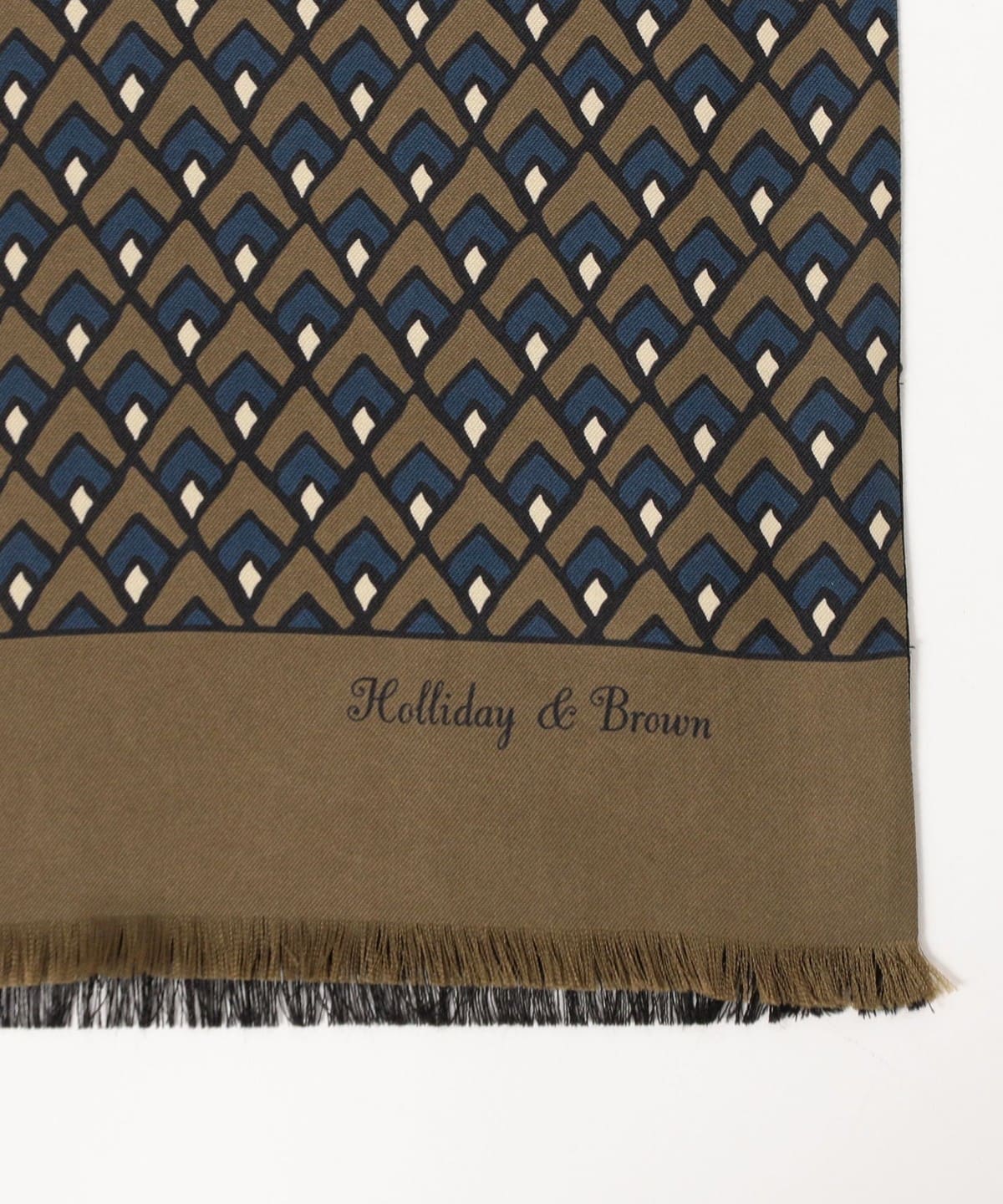 Holliday & Brown ストール BEAMS F（ビームスF）【別注】Holliday & Brown / リバーシブル