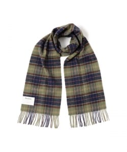 Barbour / ラムズウール タータンチェック マフラー