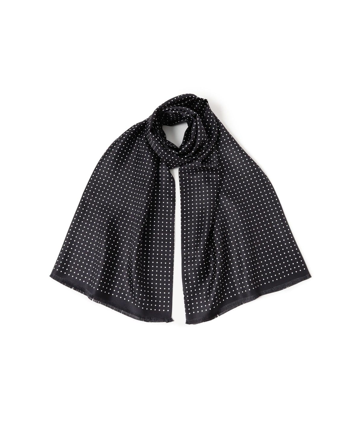 BEAMS F（ビームスF）Seaward & Stearn / シルク ドット ストール
