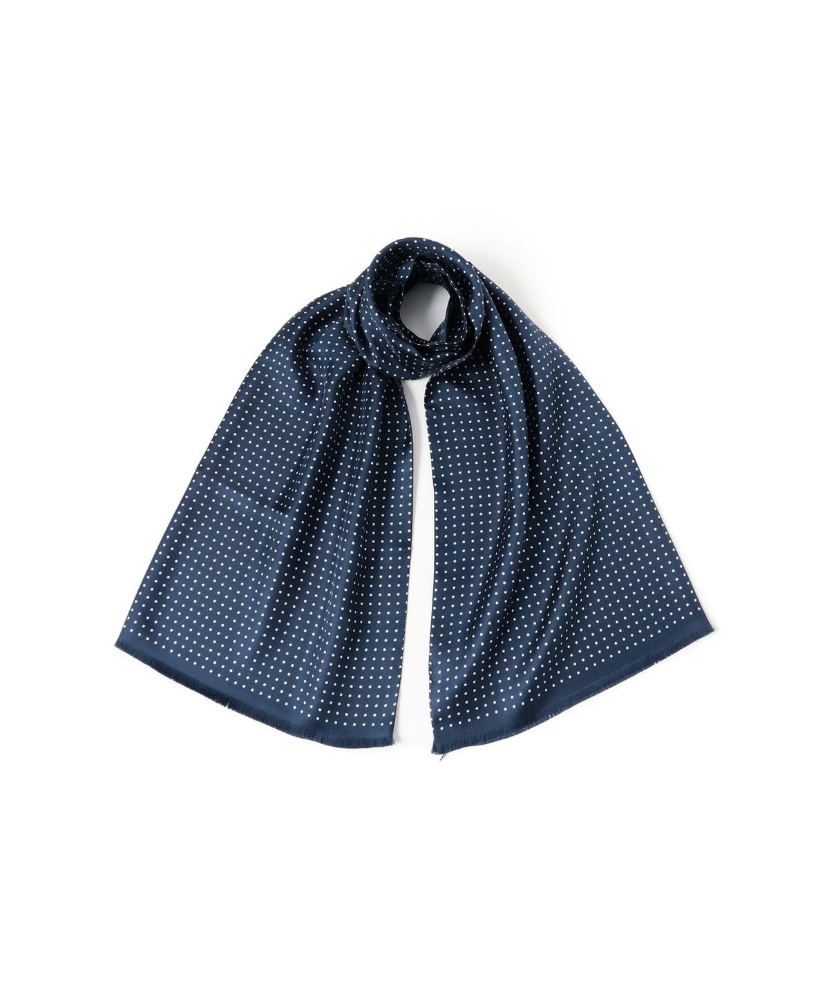 BEAMS F（ビームスF）Seaward & Stearn / シルク ドット ストール