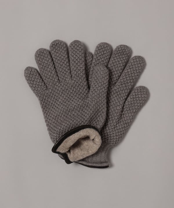 BEAMS F BEAMS / cashmere lining knit gloves (fashion ALPO gloves