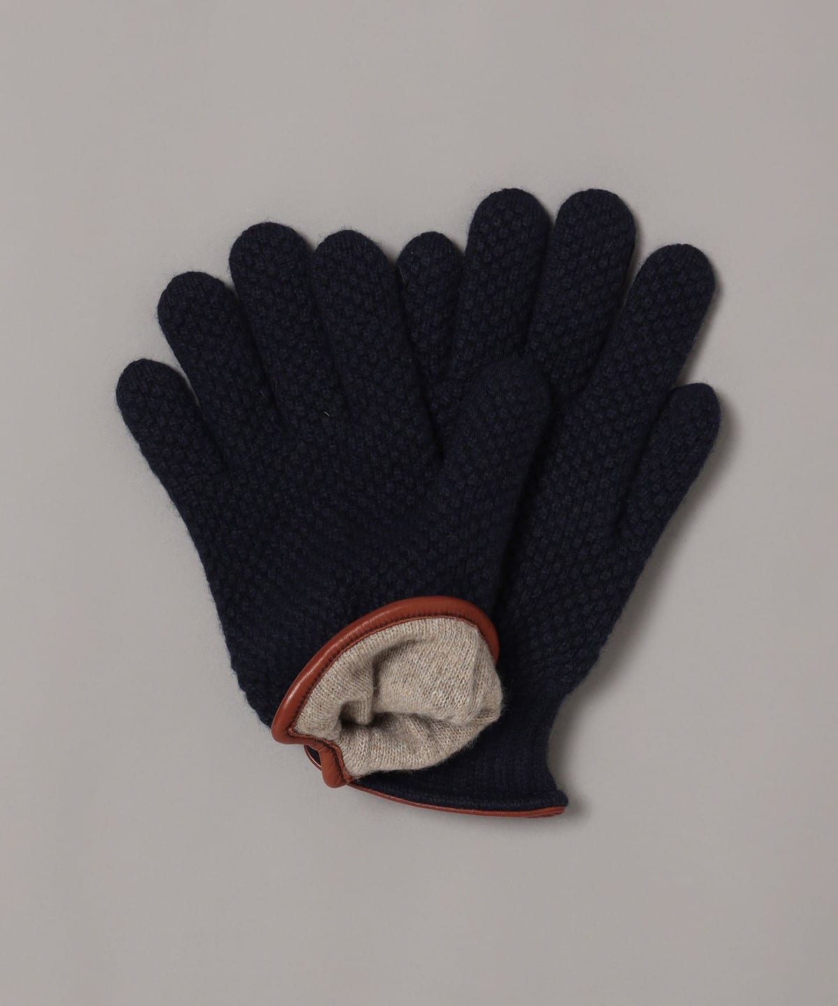 ALPO アルポ / カシミヤ ライニング ニット グローブ ファッション雑貨 MEN BLU ONE SIZE ALPO アルポ / カシミヤ ライニング ニット グローブ ファッション雑貨 MEN BLU ONE SIZE