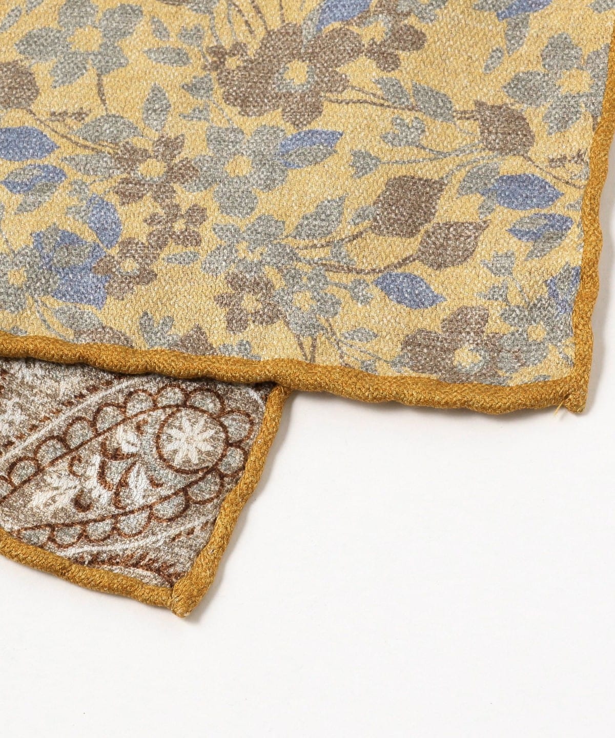 BEAMS F（ビームスF）PAOLO ALBIZZATI / シルク ボタニカル×ペイズリー