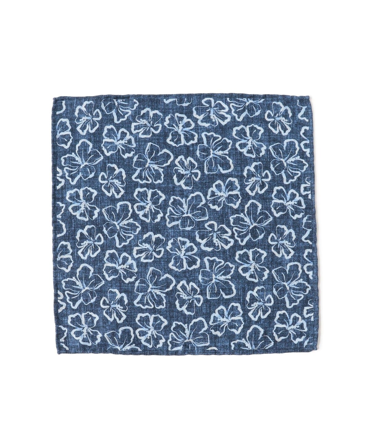 PAOLO ALBIZZATI パオロアルビザッティ / リバーシブル フラワー柄 チーフ スーツ・ネクタイ MEN NAVY/1 ONE SIZE PAOLO ALBIZZATI パオロアルビザッティ / リバーシブル フラワー柄 チーフ スーツ・ネクタイ MEN NAVY/1 ONE SIZE