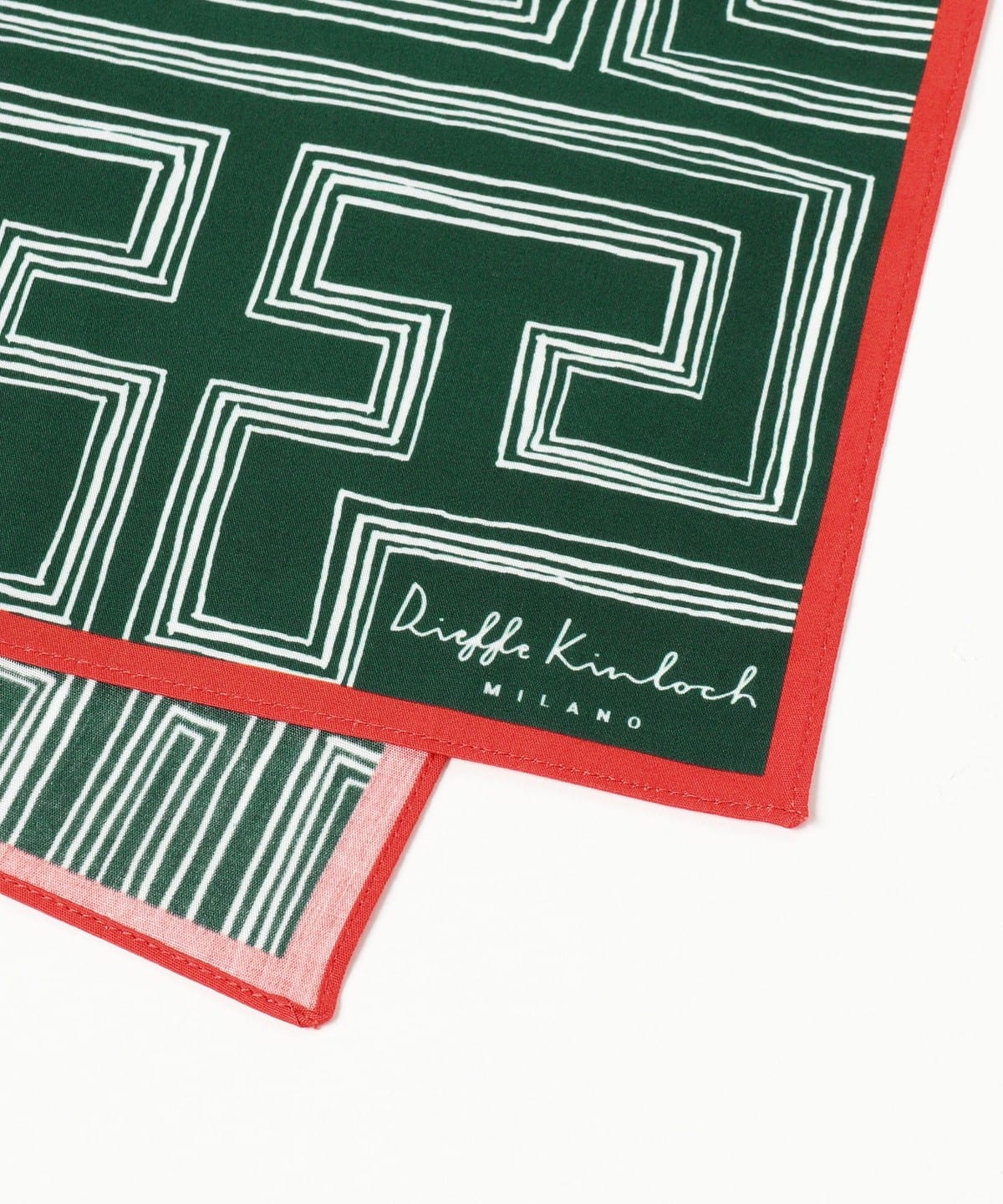 BEAMS F（ビームスF）Dieffe Kinloch / コットン プリント Labyrinth