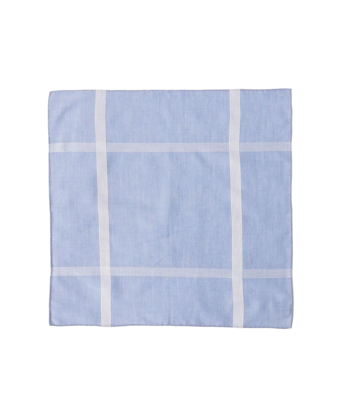 SIMONNOT GODARD シモノゴダール / SYMPHONY コットン ライン チーフ スーツ・ネクタイ MEN BLUE ONE SIZE SIMONNOT GODARD シモノゴダール / SYMPHONY コットン ライン チーフ スーツ・ネクタイ MEN BLUE ONE SIZE