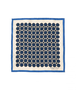 Holliday ＆ Brown / シルク 小紋柄 チーフ