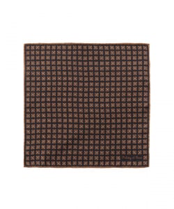 Holliday ＆ Brown / シルク 小紋柄 チーフ