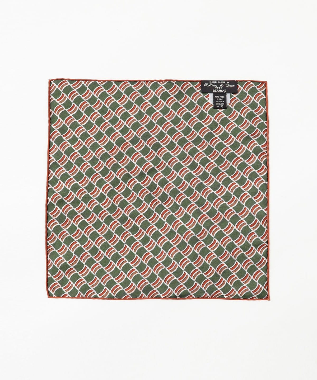 BEAMS F (BEAMS F)Holliday & Brown / Silk Paisley Pattern Chief