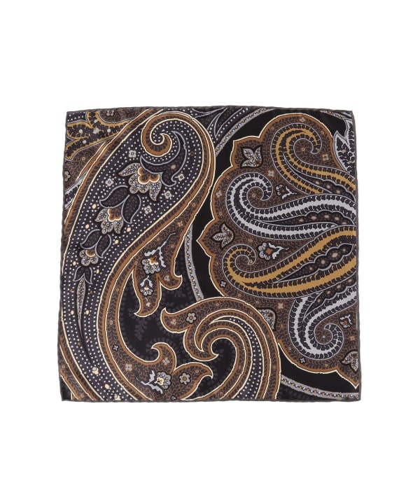 BEAMS F (BEAMS F) FRANCO BASSI / Silk Paisley Print Chief (Suit