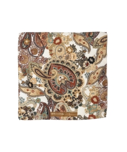 ▲Fumagalli / ペイズリープリントチーフ