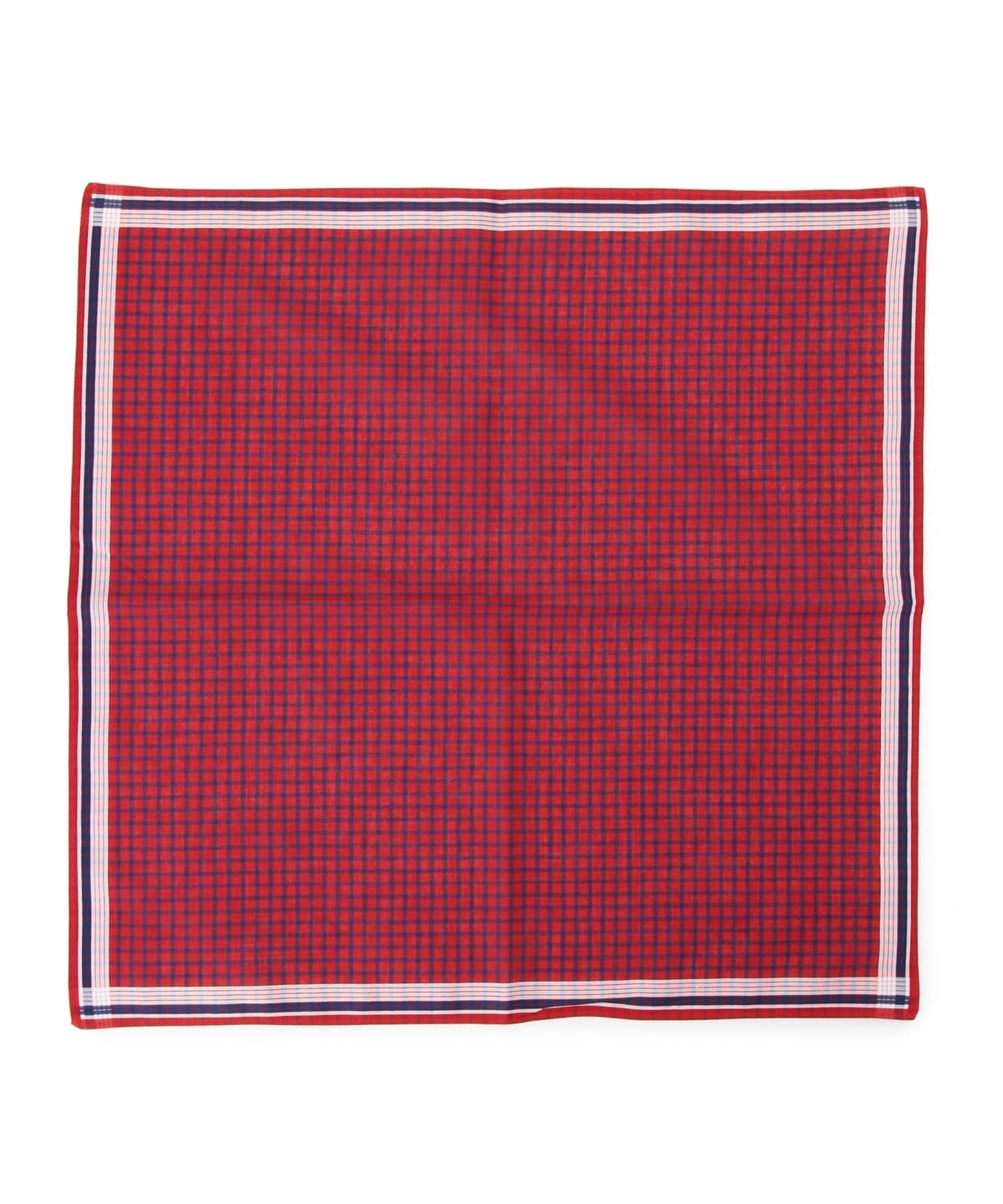 GRAZIINA グラッツィーナ / ミニチェック ハンカチ 財布・小物 MEN RED/NVY/C ONE SIZE GRAZIINA グラッツィーナ / ミニチェック ハンカチ 財布・小物 MEN RED/NVY/C ONE SIZE