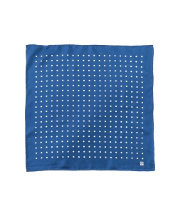 ▲JOHN COMFORT / シルク ドットプリント チーフ