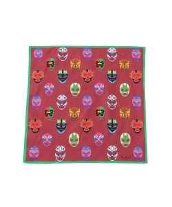 ▲Kinloch / 別注 LUCHA LIBRE コットンプリント ハンカチ