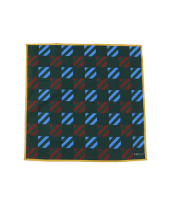 ▲Kinloch / 別注 TANZANIA コットンプリント ハンカチ