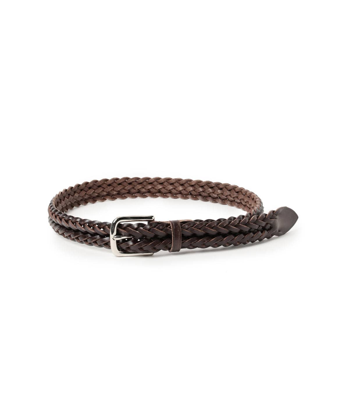BEAMS F（ビームスF）Whitehouse Cox / 28ミリ レザー メッシュ 