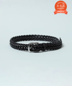 Whitehouse Cox / 28ミリ レザー メッシュベルト