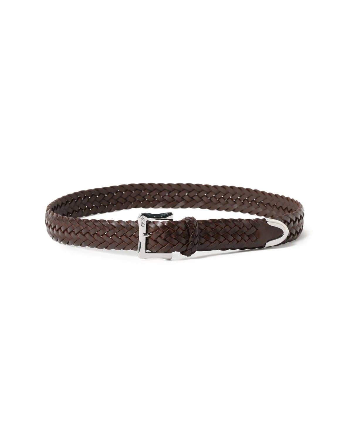 BEAMS F J&M DAVIDSON / 30mm leather mesh belt (fashion goods belts