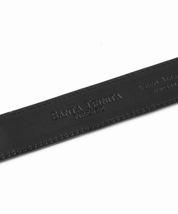 【別注】Santa Trinita / クロコダイルレザー ドレスベルト