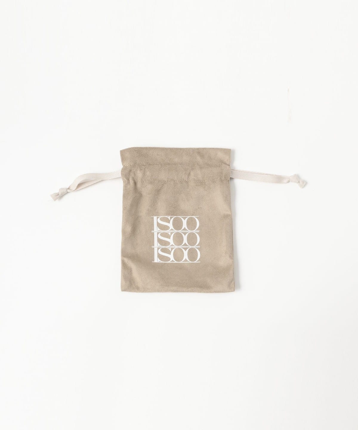 BEAMS F（ビームスF）【別注】ISOO / 25ミリ カーフレザー シルバー