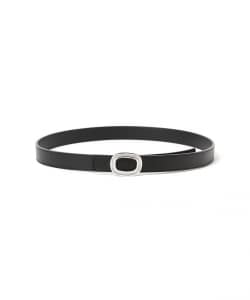 【別注】ISOO / 25ミリ カーフレザー シルバーバックル ベルト