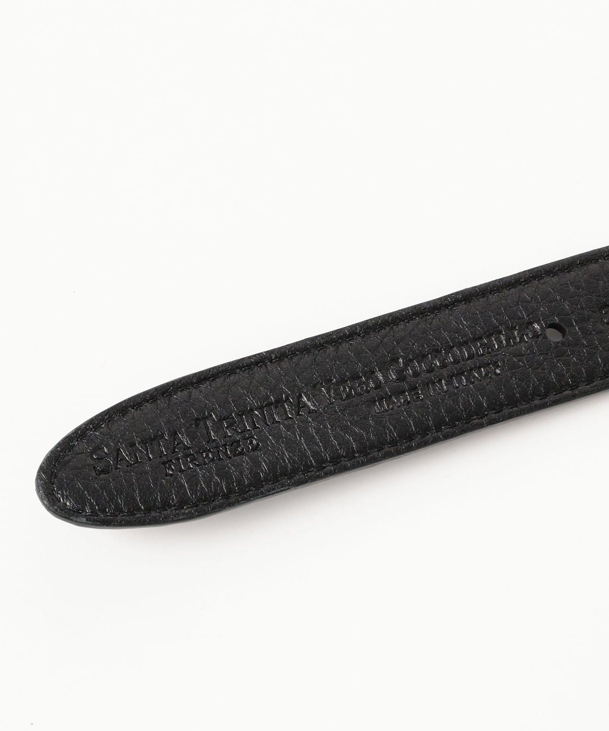 CANTATEブラックセミフレア新品BEAMS Fブリッラチンクアンタオーラリー BEAMS F (BEAMS F) [Special order] Santa Trinita / Crocodile × Deer
