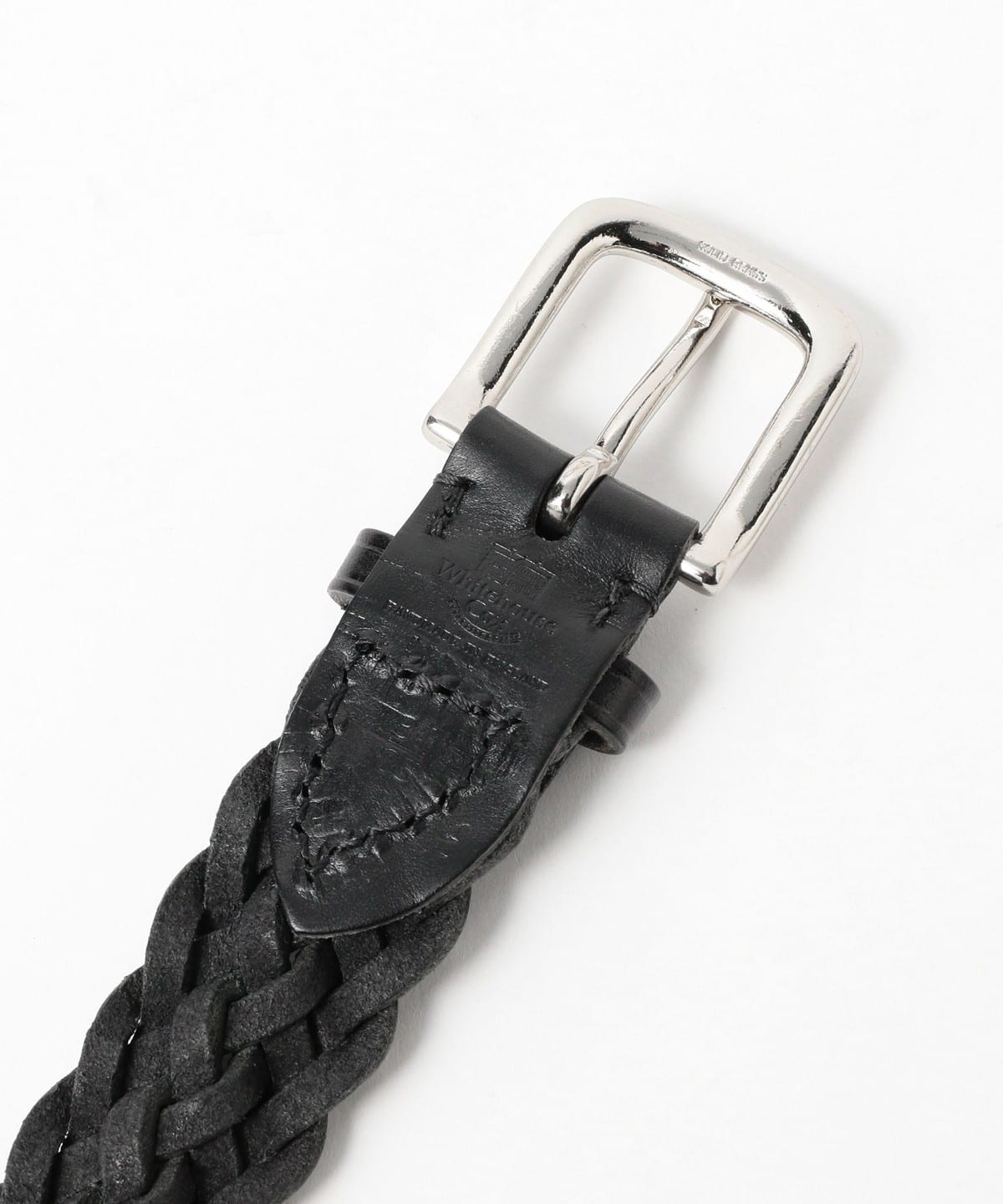 BEAMS F（ビームスF）Whitehouse Cox / 28ミリ レザー メッシュベルト