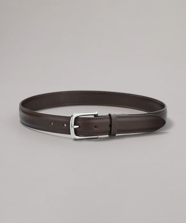 BEAMS F BEORMA / 28mm bridle leather belt (fashion miscellaneous 