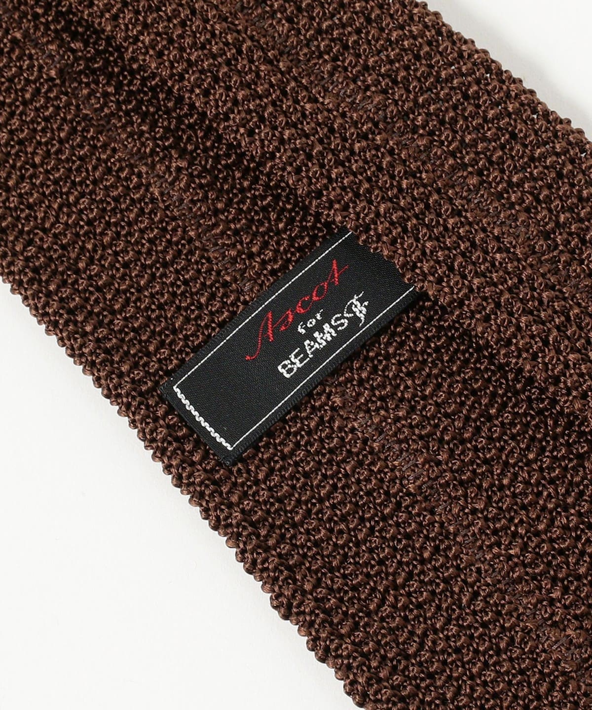 BEAMS F（ビームスF）ASCOT / ドット ニット タイ（スーツ・ネクタイ