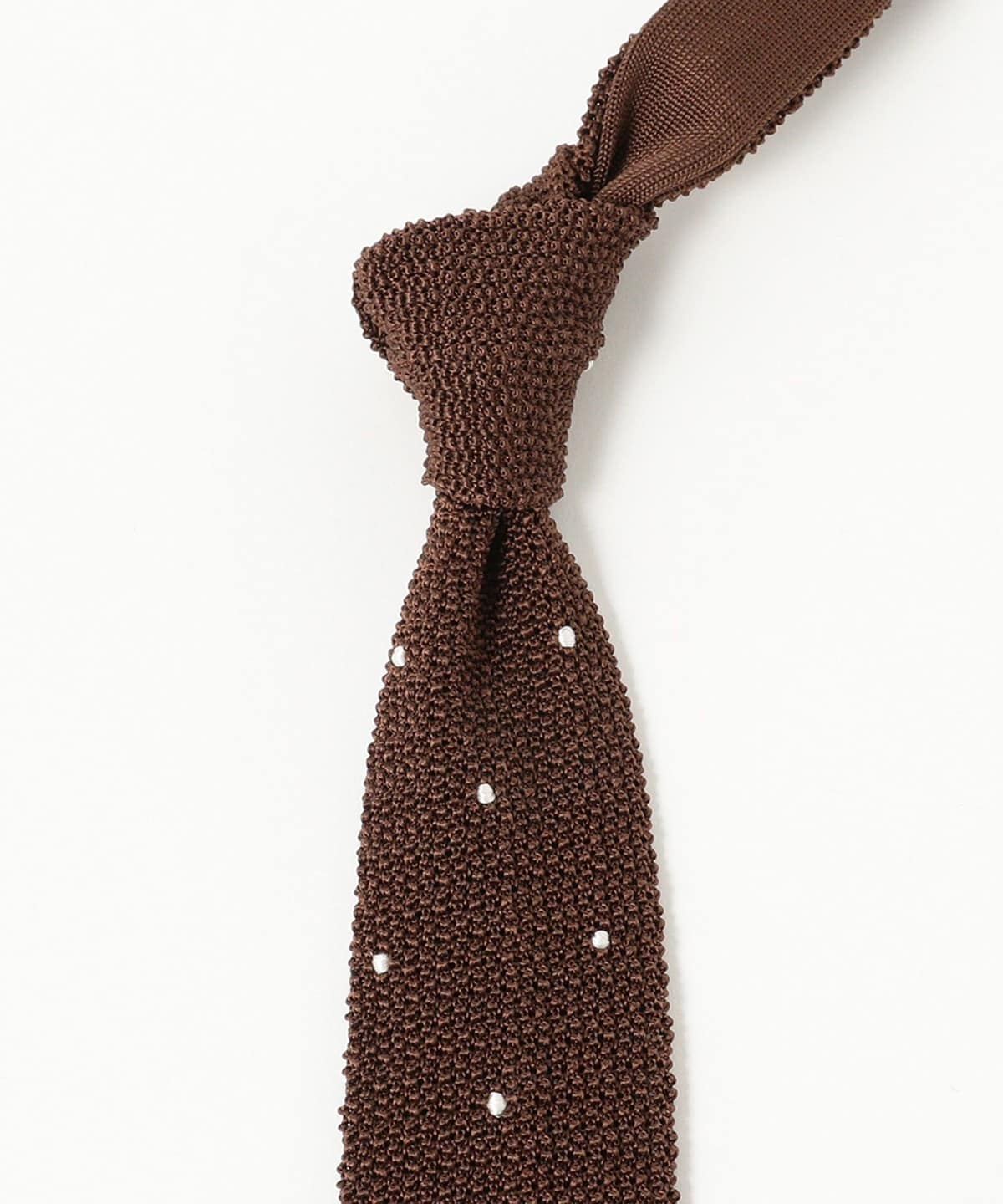 BEAMS F（ビームスF）ASCOT / ドット ニット タイ（スーツ・ネクタイ