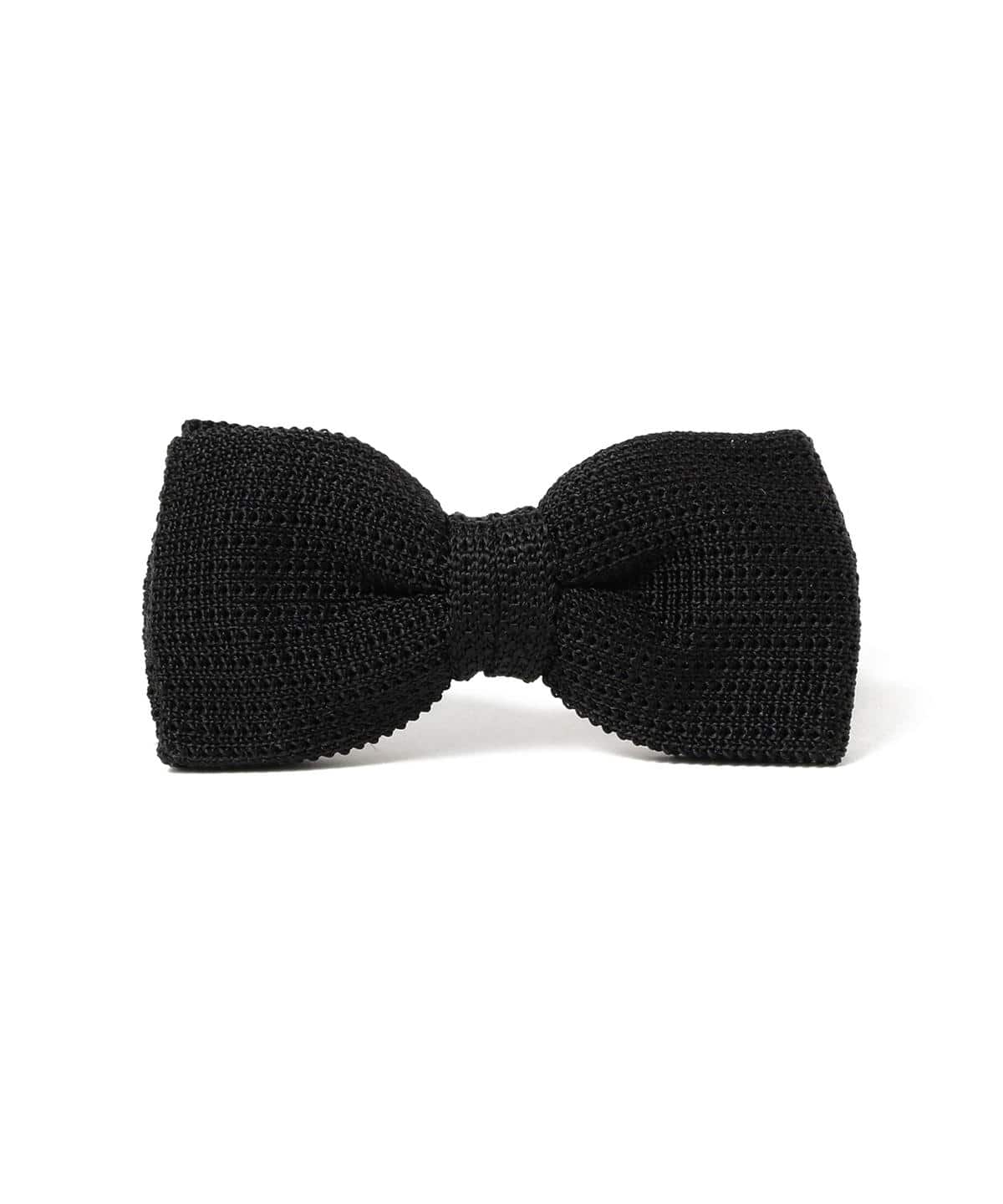 ASCOT アスコット / ニット ボウタイ スーツ・ネクタイ MEN BLACK ONE SIZE ASCOT アスコット / ニット ボウタイ スーツ・ネクタイ MEN BLACK ONE SIZE