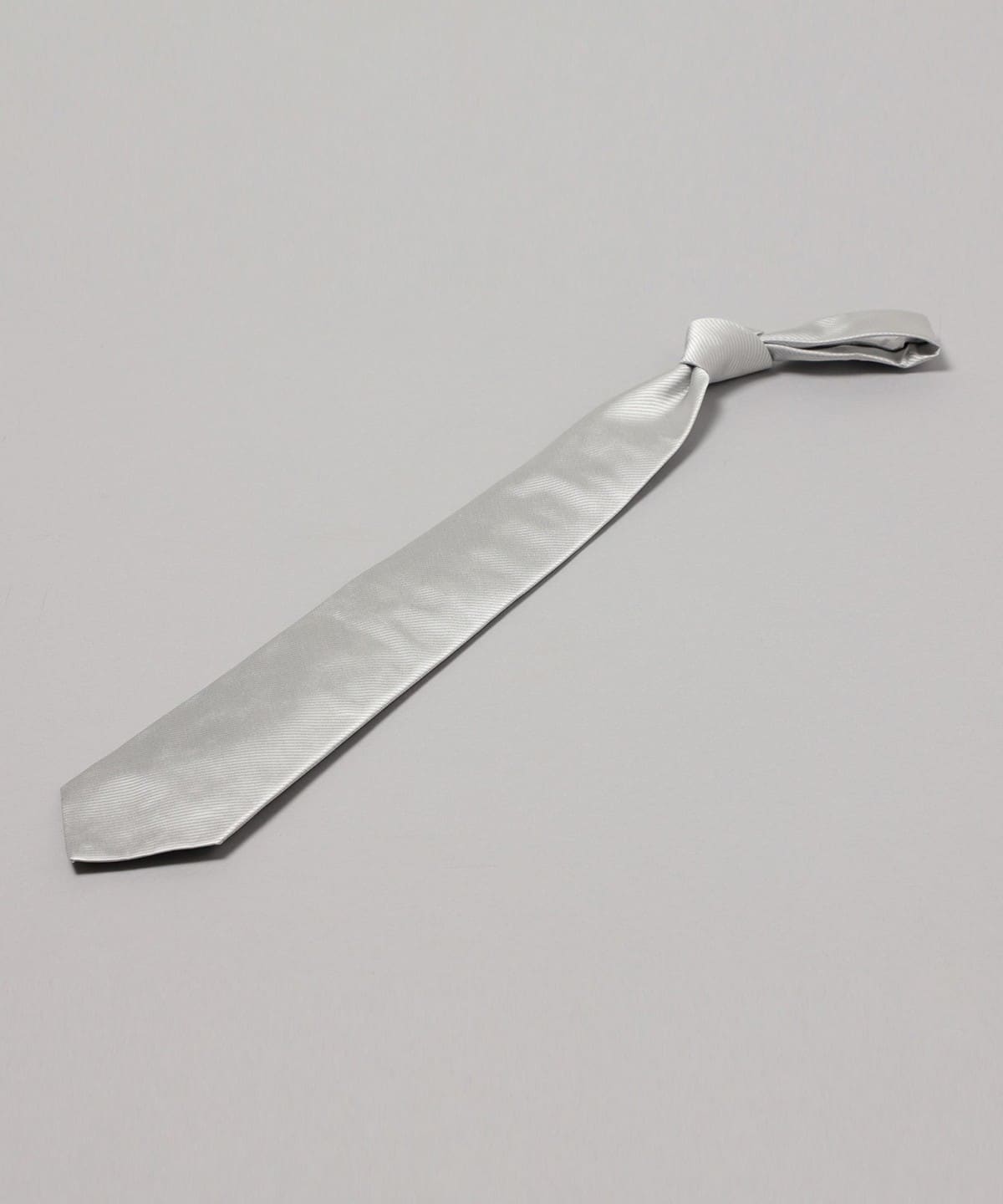 ソリッド ネクタイ スーツ・ネクタイ MEN REP SILVER ONE SIZE ソリッド ネクタイ スーツ・ネクタイ MEN REP SILVER ONE SIZE