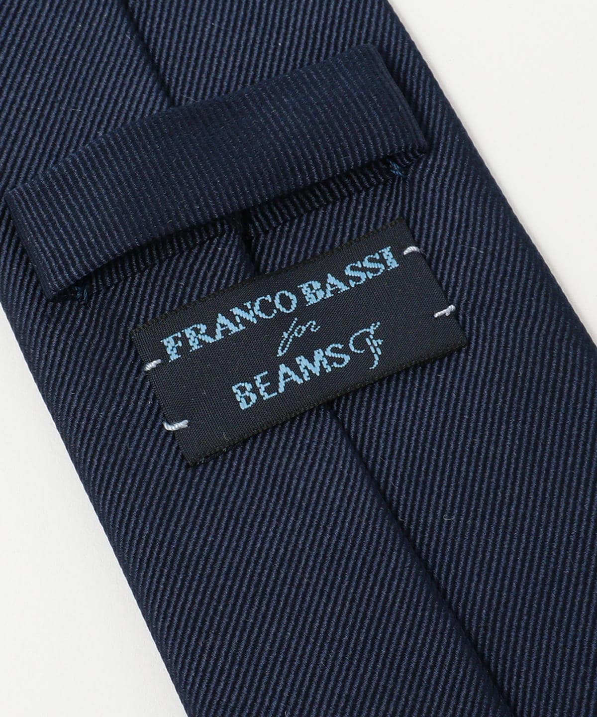 BEAMS F（ビームスF）FRANCO BASSI / ツイルソリッド ネクタイ（スーツ 
