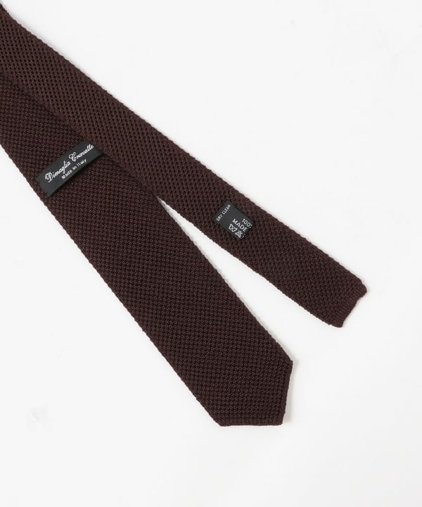 BEAMS F Dimaglia Cravatte / Solid knit necktie (suit BEAMS tie