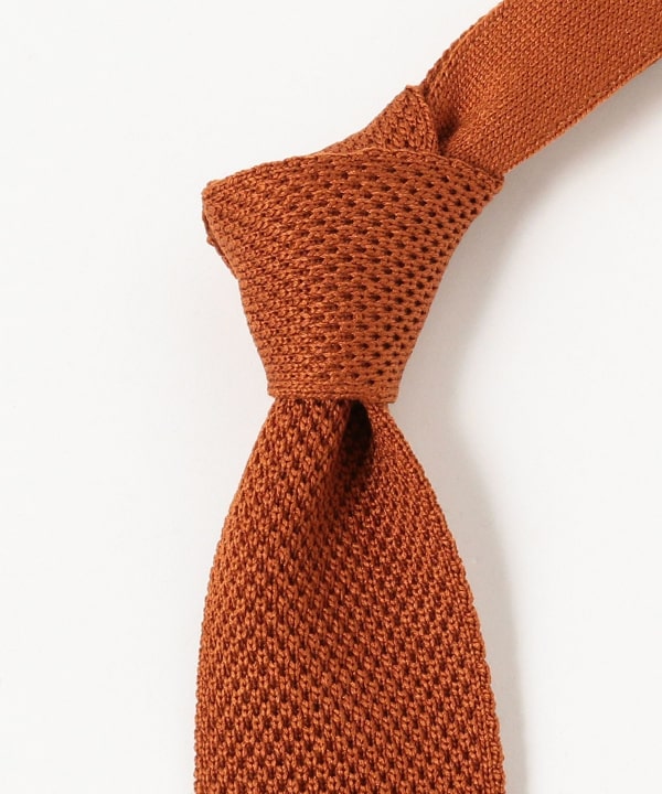 BEAMS F Dimaglia Cravatte / Solid knit necktie (suit BEAMS tie