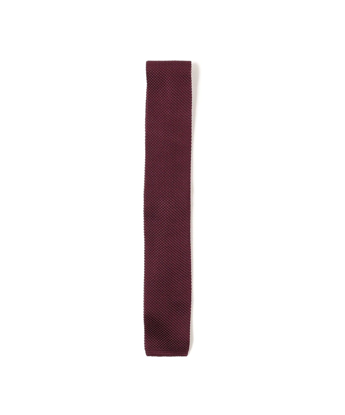 【別注】TRICOT-DIO トリコ・ディオ / ニットタイ スーツ・ネクタイ MEN BORDEAUX ONE SIZE 【別注】TRICOT-DIO トリコ・ディオ / ニットタイ スーツ・ネクタイ MEN BORDEAUX ONE SIZE