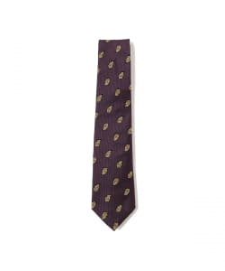 ■【FRANCO BASSI / 別注 小紋柄 ジャカード ネクタイ】