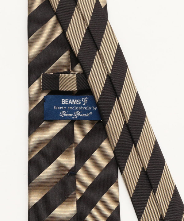 BEAMS F(ビームスF)BEAMS F / Fermo Fossati レジメンタルストライプ ...